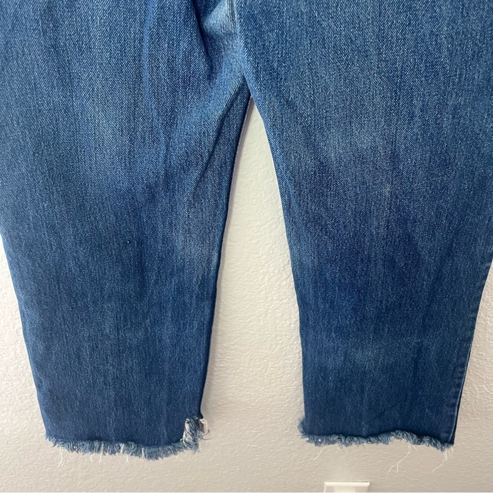 Lee Vintage Patchwork High Rise Crop Jeans - Picture 9 of 16